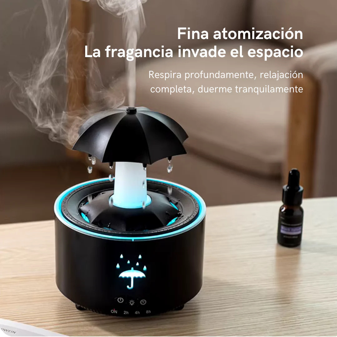 Humidificador con Efecto de Lluvia