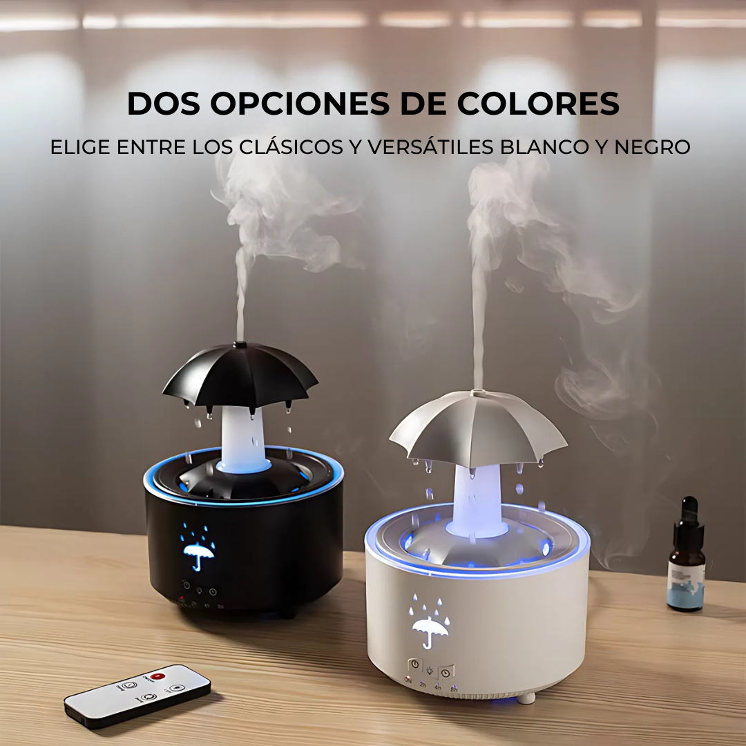 Humidificador con Efecto de Lluvia